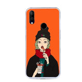 CALROVTE Case For BQ 6040L Wolf Silicon TPU Cover for BQ-6040L Magic Cat Animal Shell Bag Housing Phone Cases for BQ 6040 L