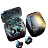 TWS Bluetooth 5.0 Earphone IP7 Wireless Headphone 6D Stereo HiFi Wireless Earbud Gaming Headset with Microphone 2200mAh Earpiece