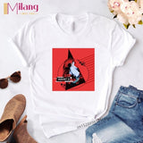 Women  Agust D Black T-shirts Female Short Sleeve Tees 2020 Summer Brand Vogue Choose Clothing Girl Tops