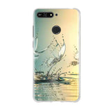 For Huawei Honor 7A Pro / Y6 Prime 2018 Case Cover Silicone Coque For Huawei Y6 Prime 2018 Case For Huawei Honor 7A Pro Case 3D