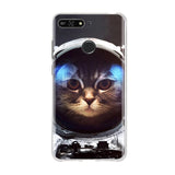 For Huawei Honor 7A Pro / Y6 Prime 2018 Case Cover Silicone Coque For Huawei Y6 Prime 2018 Case For Huawei Honor 7A Pro Case 3D
