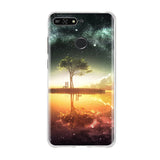 For Huawei Honor 7A Pro / Y6 Prime 2018 Case Cover Silicone Coque For Huawei Y6 Prime 2018 Case For Huawei Honor 7A Pro Case 3D