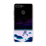For Huawei Honor 7A Pro / Y6 Prime 2018 Case Cover Silicone Coque For Huawei Y6 Prime 2018 Case For Huawei Honor 7A Pro Case 3D