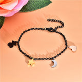 NEW TOUSES bear Jewelry Fashion Hot pendientes Alloy Letter Bracelet Chain Charm Bracelet Female Personality joyas anillo