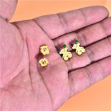 NEW TOUSES bear Jewelry Fashion Hot pendientes Alloy Letter Bracelet Chain Charm Bracelet Female Personality joyas anillo
