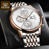 OLEVS Top Original Men's Watch Fashion waterproof watch for men Multifunctional chronograph sports digital watch Luminous