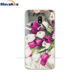 For Samsung Galaxy J2 Case 5.0"inch Cute Flower Printed TPU Cover For Samsung J2 2018 SM-J250F J 2 2J mobile phone cases coque