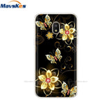 For Samsung Galaxy J2 Case 5.0"inch Cute Flower Printed TPU Cover For Samsung J2 2018 SM-J250F J 2 2J mobile phone cases coque