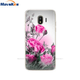 For Samsung Galaxy J2 Case 5.0"inch Cute Flower Printed TPU Cover For Samsung J2 2018 SM-J250F J 2 2J mobile phone cases coque
