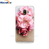 For Samsung Galaxy J2 Case 5.0"inch Cute Flower Printed TPU Cover For Samsung J2 2018 SM-J250F J 2 2J mobile phone cases coque