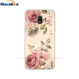 For Samsung Galaxy J2 Case 5.0"inch Cute Flower Printed TPU Cover For Samsung J2 2018 SM-J250F J 2 2J mobile phone cases coque