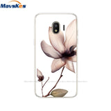 For Samsung Galaxy J2 Case 5.0"inch Cute Flower Printed TPU Cover For Samsung J2 2018 SM-J250F J 2 2J mobile phone cases coque
