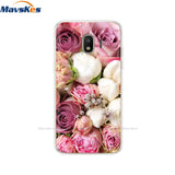 For Samsung Galaxy J2 Case 5.0"inch Cute Flower Printed TPU Cover For Samsung J2 2018 SM-J250F J 2 2J mobile phone cases coque