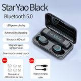 TWS F9-9 Wireless Headphones Touch or Button Control LED Display 5.0 Bluetooth Earphone with 2200mAh Charging Box For Airbuds
