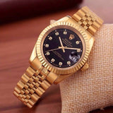 Top Luxury Brand WINNER Black Watch Men women Casual Male Watches Business Sports Military Stainless Steel Watch