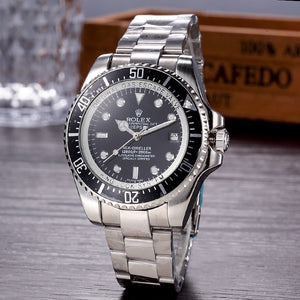 Top Luxury Brand WINNER Black Watch Men women Casual Male Watches Business Sports Military Stainless Steel Watch
