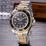 Top Luxury Brand WINNER Black Watch Men women Casual Male Watches Business Sports Military Stainless Steel Watch